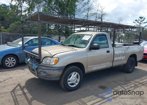 2002 Toyota Tundra from USA, damaged, VIN 5TBJN32132S240701